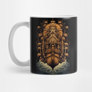 Viking Longboat 02 Mug